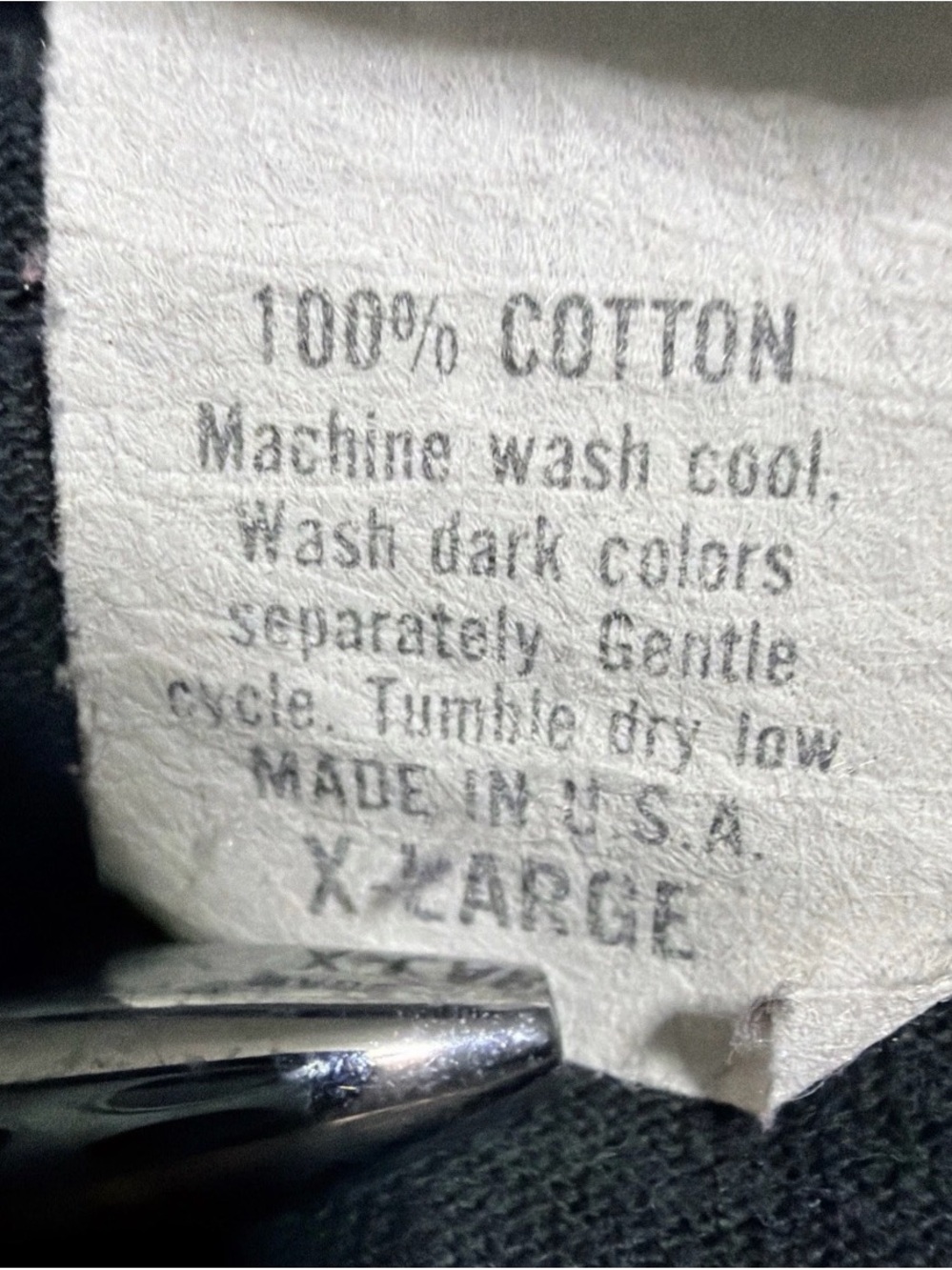 Vintage Kacy World Colors Positive History T Shirt 90's AOP XL Single Stitch USA - Picture 4 of 6